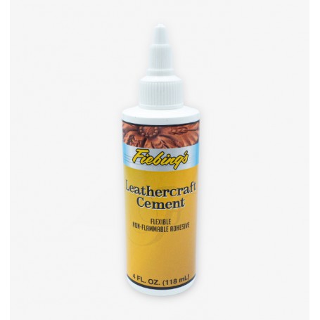 Leathercraft Cement Fiebing's 4oz (118 ml) - Cola blanca para cuero