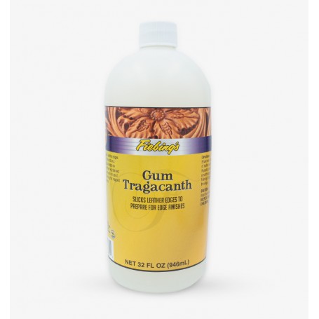Goma Tragacantos Fiebing's 32oz (946 ml) - Acabado para cantos del cuero
