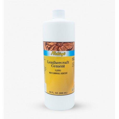 Leathercraft Cement Fiebing's 32oz (946 ml) - Cola blanca para cuero