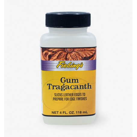 Goma Tragacantos Fiebing's 4oz (118 ml) - Acabado para cantos del cuero