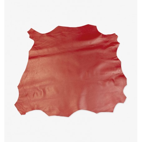 Piel de cabra mestizo rojo
