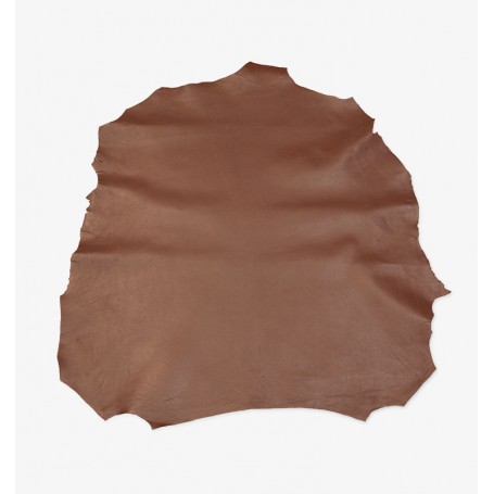 Piel de cabra mestizo marrón rojizo