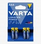 Pila alcalina Varta AAA Longlife Power (4 unidades)