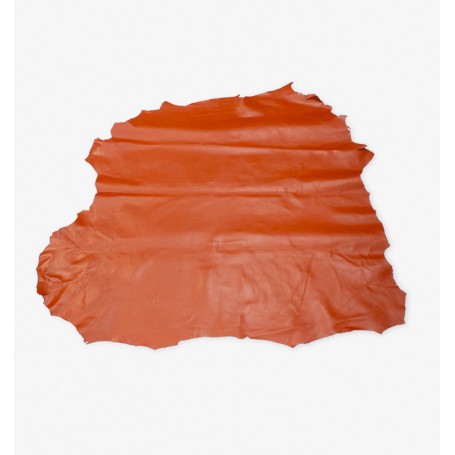 Piel de cabra mestizo naranja