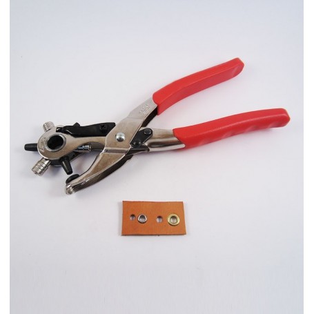 Tenaza revolver para poner ojetes