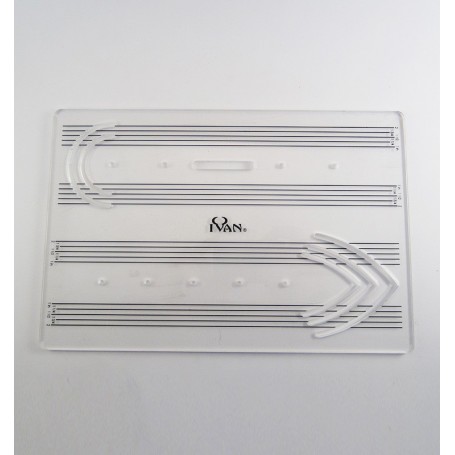 Plantilla acrílica para cinturón