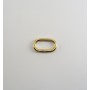Anilla ovalada abierta 25x12 mm dorado