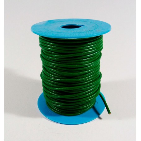 Cordón de cuero redondo 2,5 mm