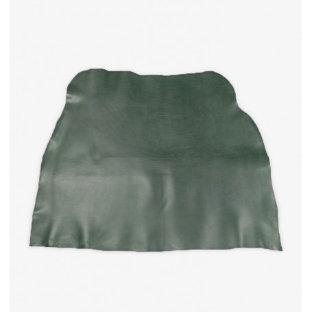 Cuello de vaquetilla verde botella 1 mm - 18,50 pies