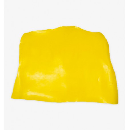 Cuello de vaquetilla amarillo 2,5 mm - 18 pies