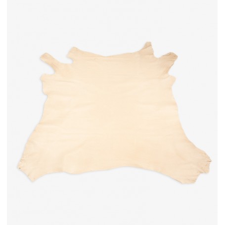 Piel de cerdo flor beige
