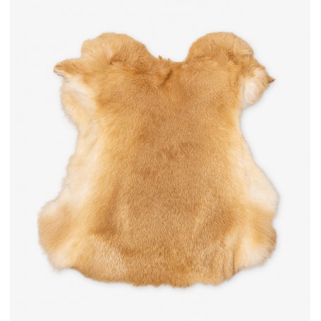 Piel de conejo canela