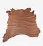 Piel de cerdo flor marrón medio