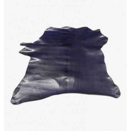Piel de cabra azul